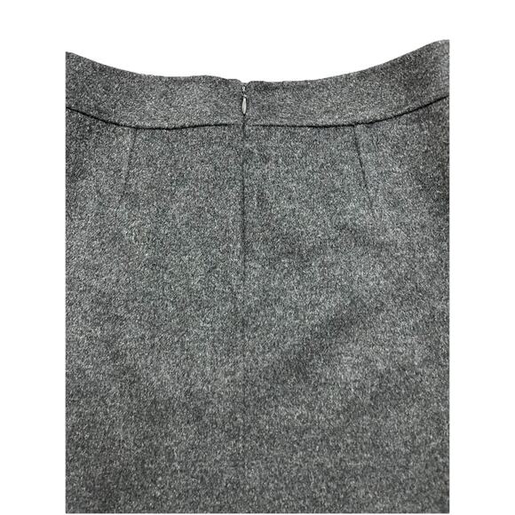 Sezane Sz 36 US 4 Tania Charcoal Gray Skirt - Picture 7 of 8
